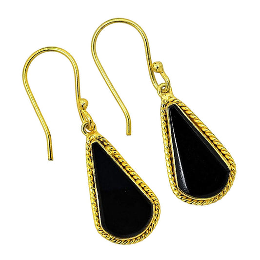 Black Onyx Earrings EM-1055 TE01049