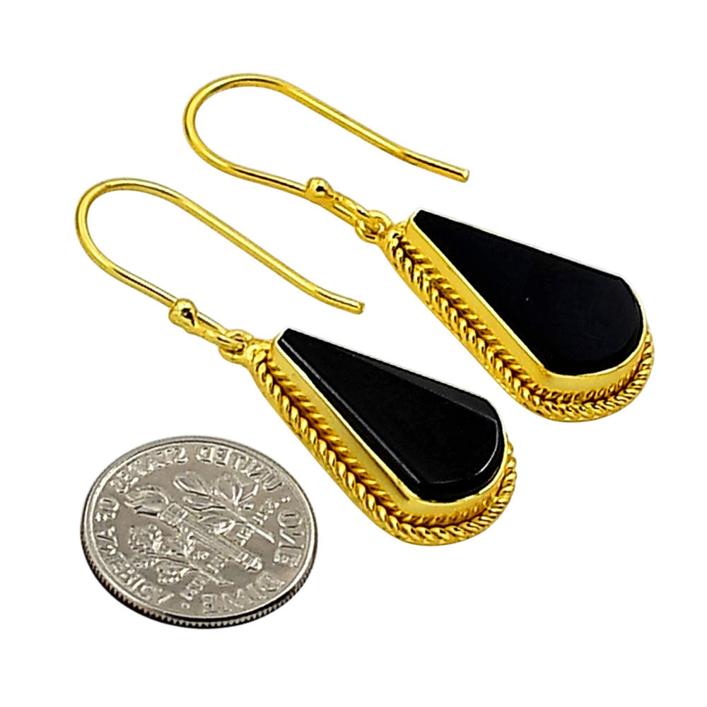Black Onyx Earrings EM-1055 TE01049