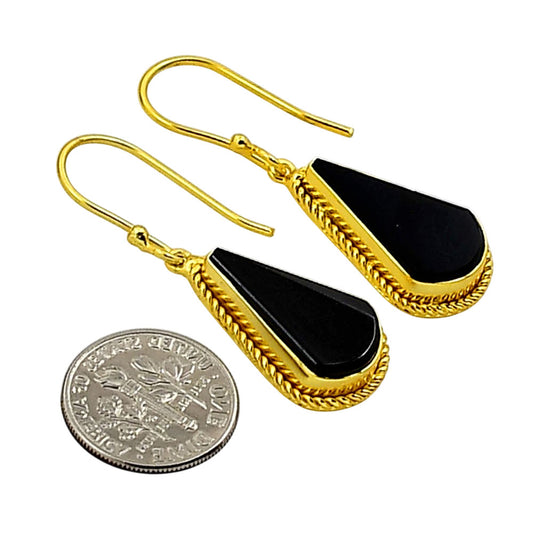 Black Onyx Earrings EM-1055 TE01049