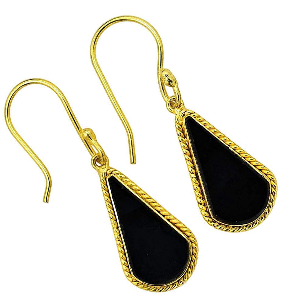 Black Onyx Earrings EM-1055 TE01050