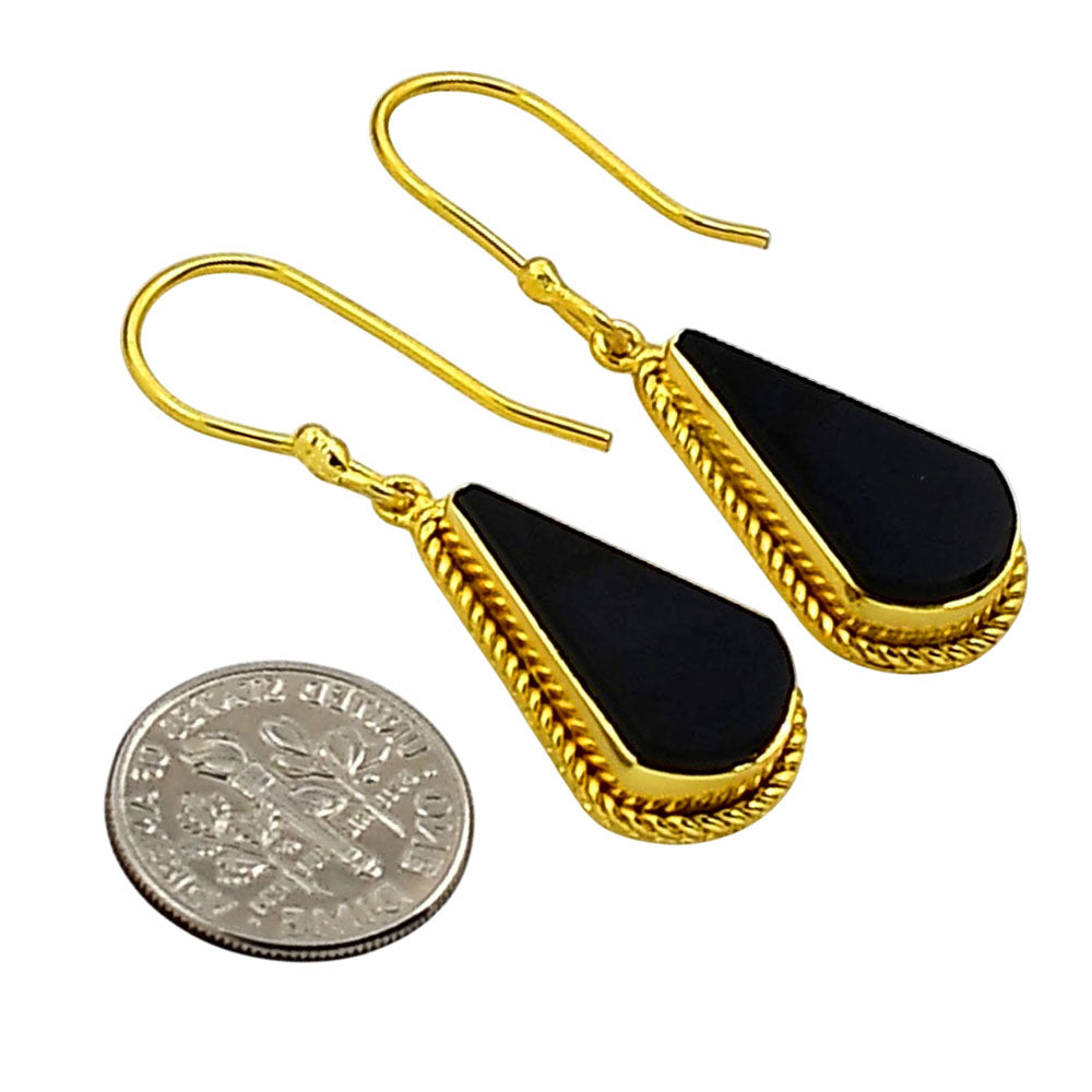 Black Onyx Earrings EM-1055 TE01050