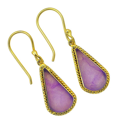 Dragon Vein Agate Earrings EM-1055 TE01051