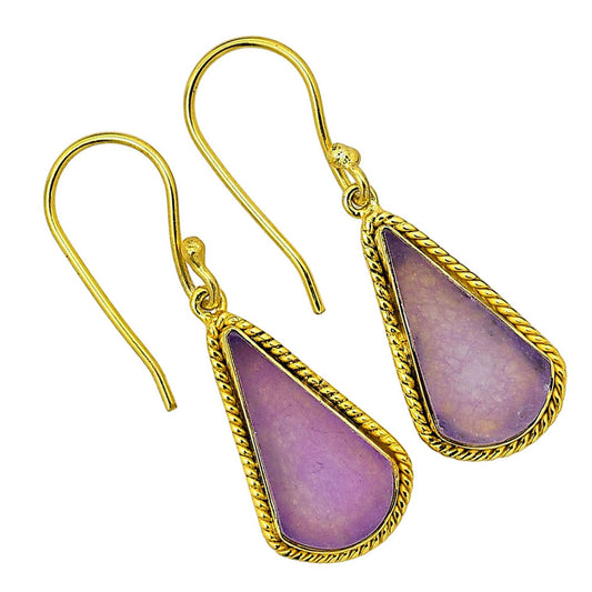 Dragon Vein Agate Earrings EM-1055 TE01052