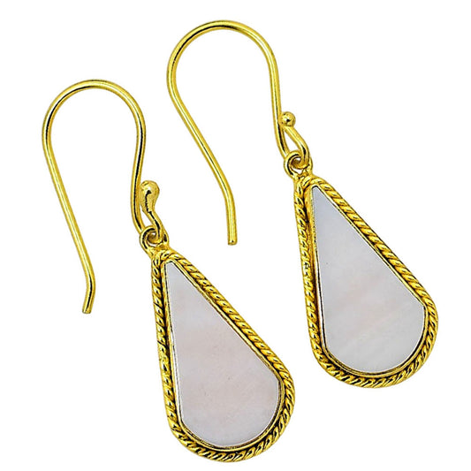 Mother Of Pearl Earrings EM-1055 TE01056