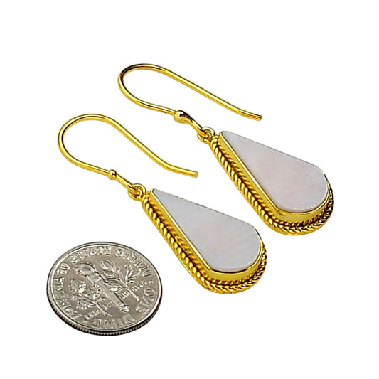Mother Of Pearl Earrings EM-1055 TE01056