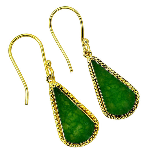 Dragon Vein Agate Earrings EM-1055 TE01057