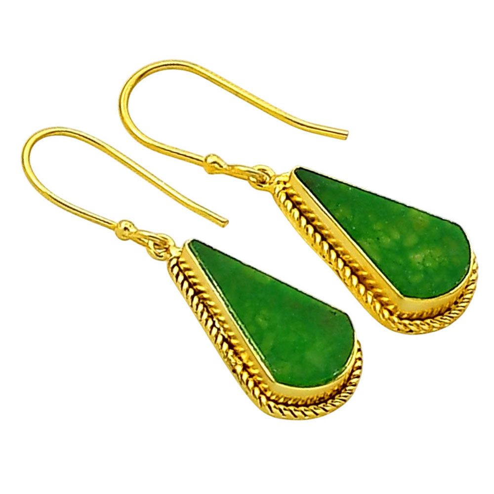 Dragon Vein Agate Earrings EM-1055 TE01057