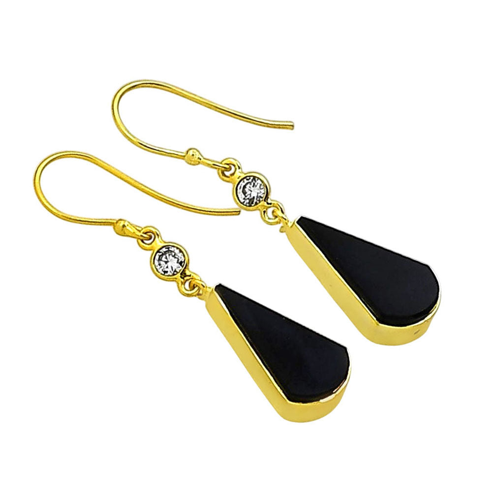 Black Onyx Earrings EM-1002 TE01061