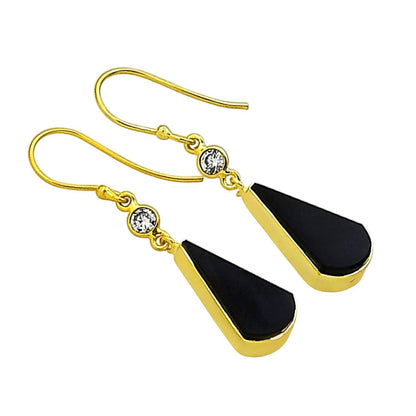 Black Onyx Earrings EM-1002 TE01061