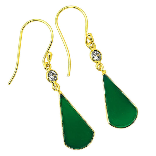 Green Onyx Earrings EM-1002 TE01062