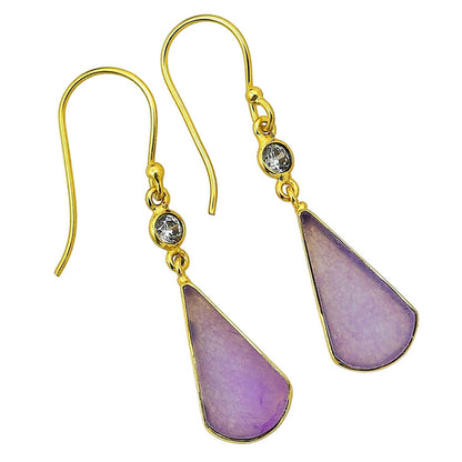Dragon Vein Agate Earrings EM-1002 TE01064