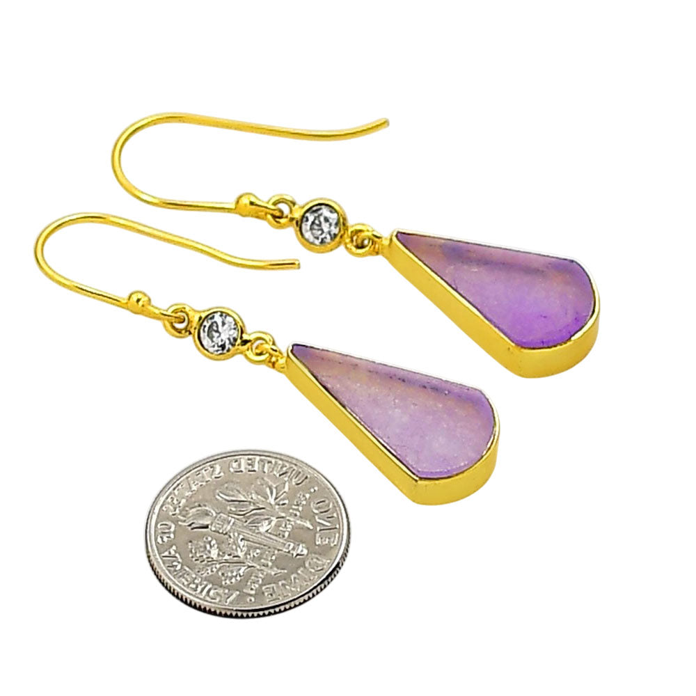 Dragon Vein Agate Earrings EM-1002 TE01064