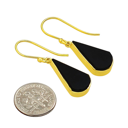 Black Onyx Earrings EM-1001 TE01071