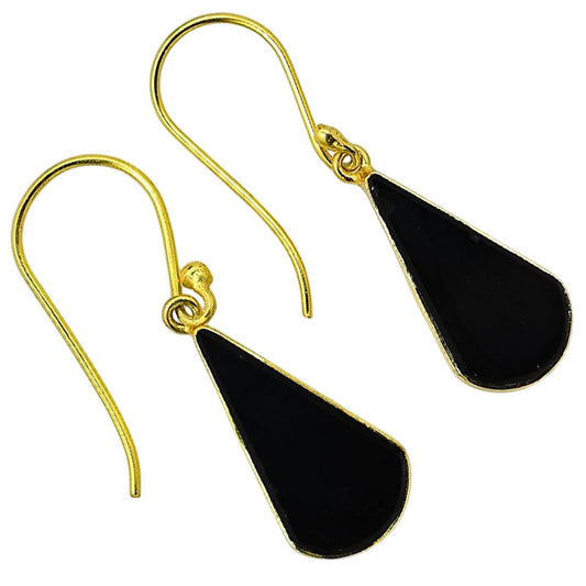 Black Onyx Earrings EM-1001 TE01072