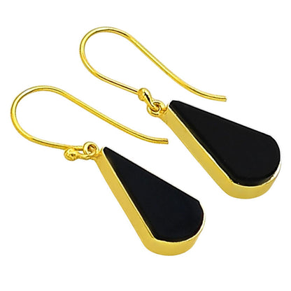 Black Onyx Earrings EM-1001 TE01072