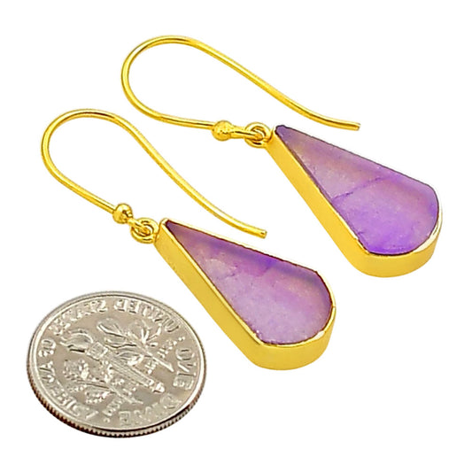 Dragon Vein Agate Earrings EM-1001 TE01076