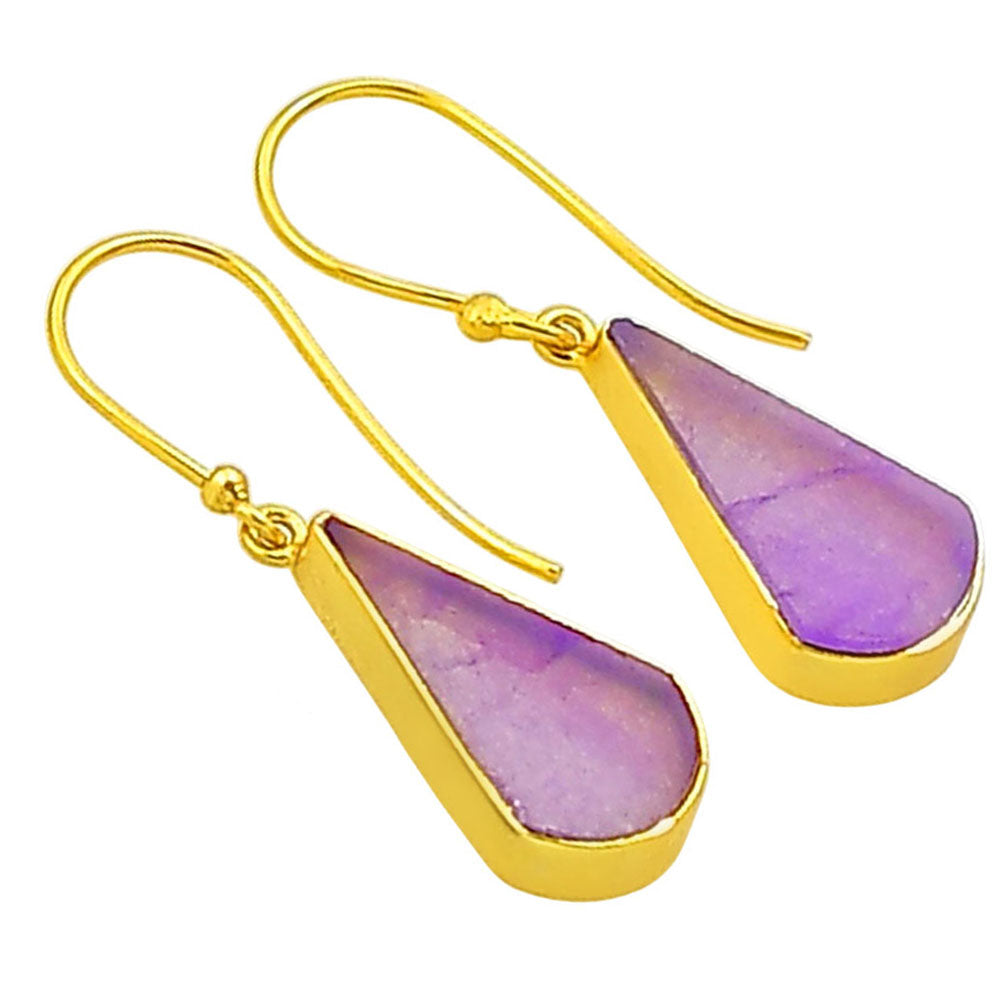 Dragon Vein Agate Earrings EM-1001 TE01076