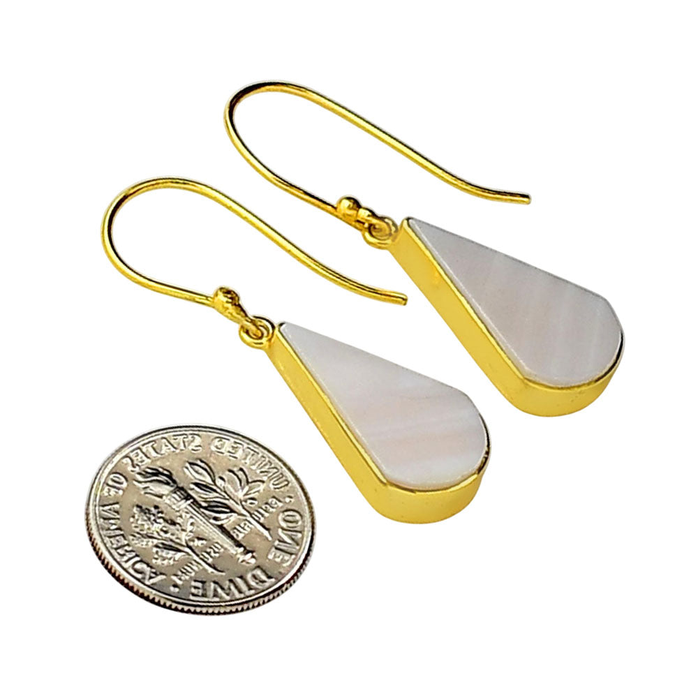 Mother Of Pearl Earrings EM-1001 TE01079