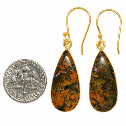 Ocean Jasper Earrings EM-1001 TE01082