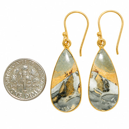 Maligano Jasper Earrings EM-1001 TE01086