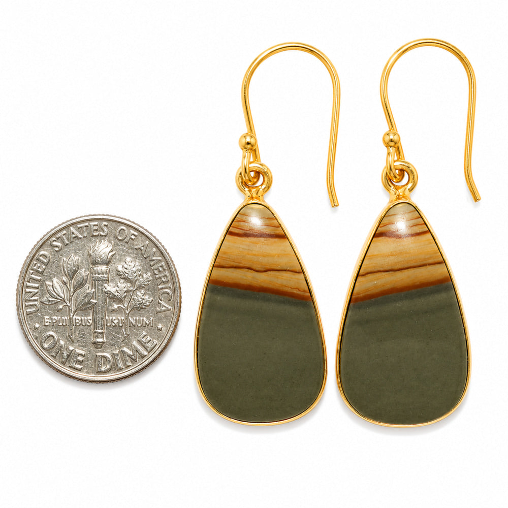 Polygram Jasper Earrings EM-1001 TE01096