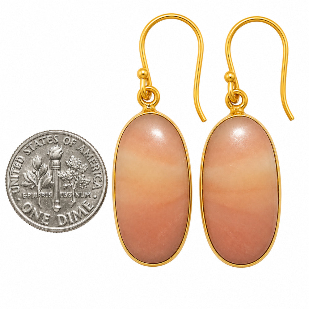 Pink Aventurine Earrings EM-1001 TE01101