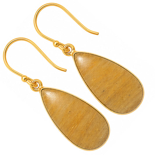 Honey Aragonite Earrings EM-1001 TE01102