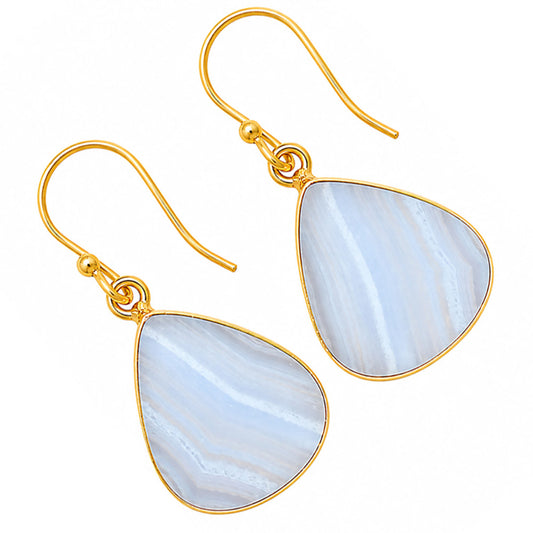 Blue Lace Agate Earrings EM-1001 TE01109