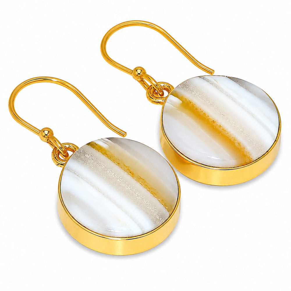 Botswana Agate Earrings EM-1001 TE01110