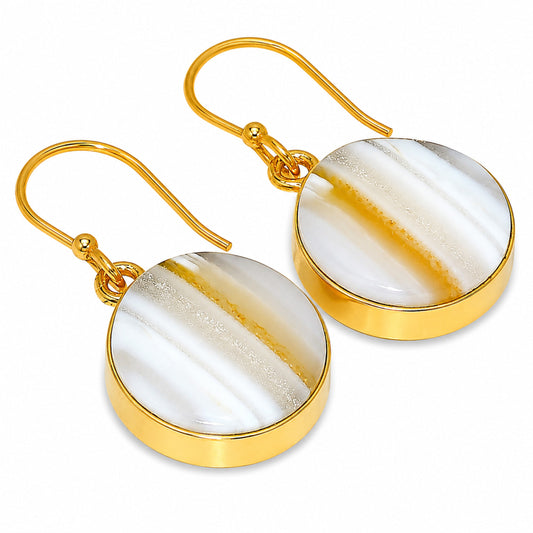Botswana Agate Earrings EM-1001 TE01110