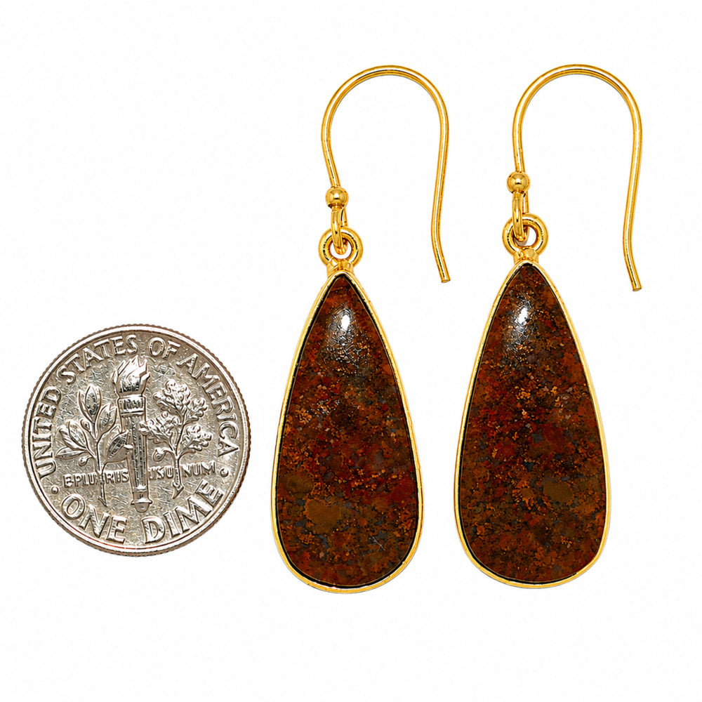 Rare Cady Mountain Agate Earrings EM-1001 TE01112