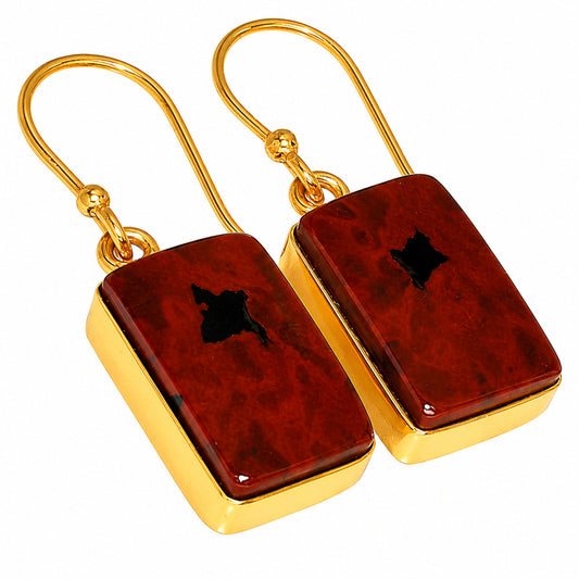 Rare Cady Mountain Agate Earrings EM-1001 TE01120