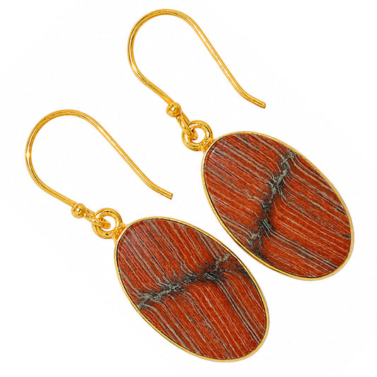 Snake Skin Jasper Earrings EM-1001 TE01127