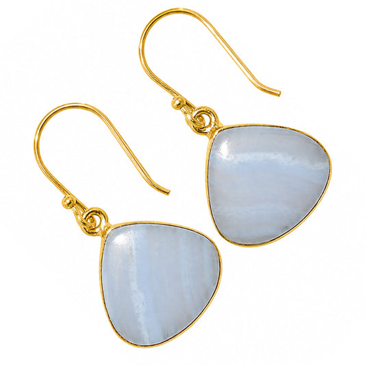 Blue Lace Agate Earrings EM-1001 TE01134