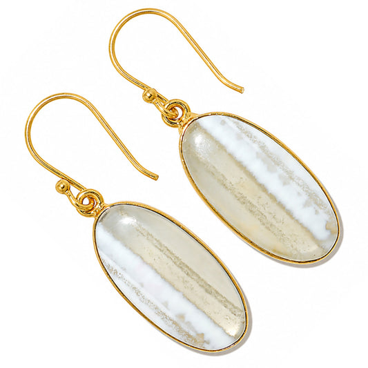 Banded Onyx Earrings EM-1001 TE01135