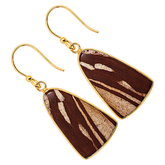 Outback Jasper Earrings EM-1001 TE01158