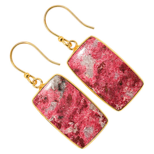 Pink Thulite Earrings EM-1001 TE01159