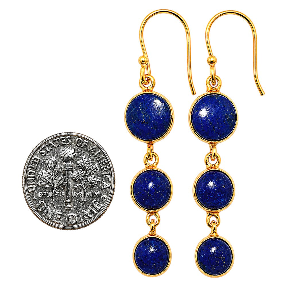 Lapis Lazuli Earrings EM-1002 TE01173