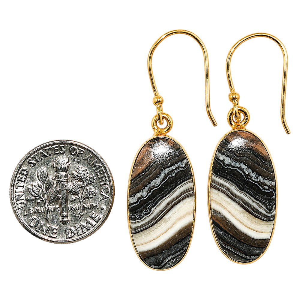 Prairie Agate Earrings EM-1001 TE01174