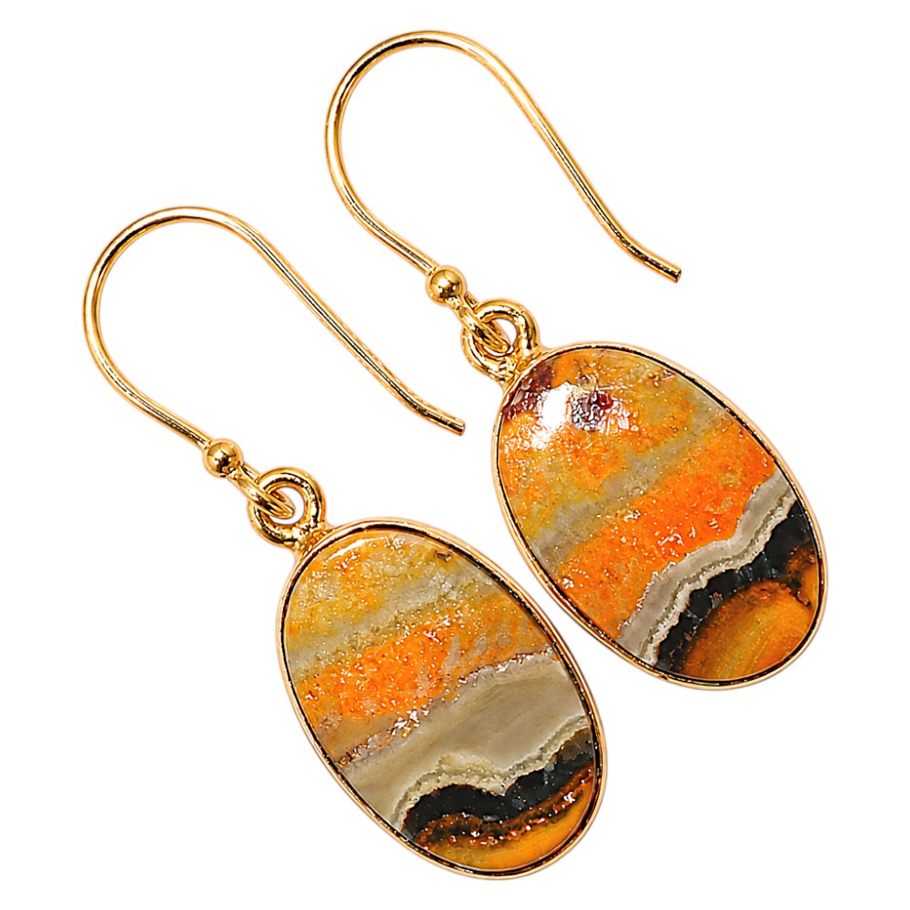 Indonesian Bumble Bee Earrings EM-1001 TE01179