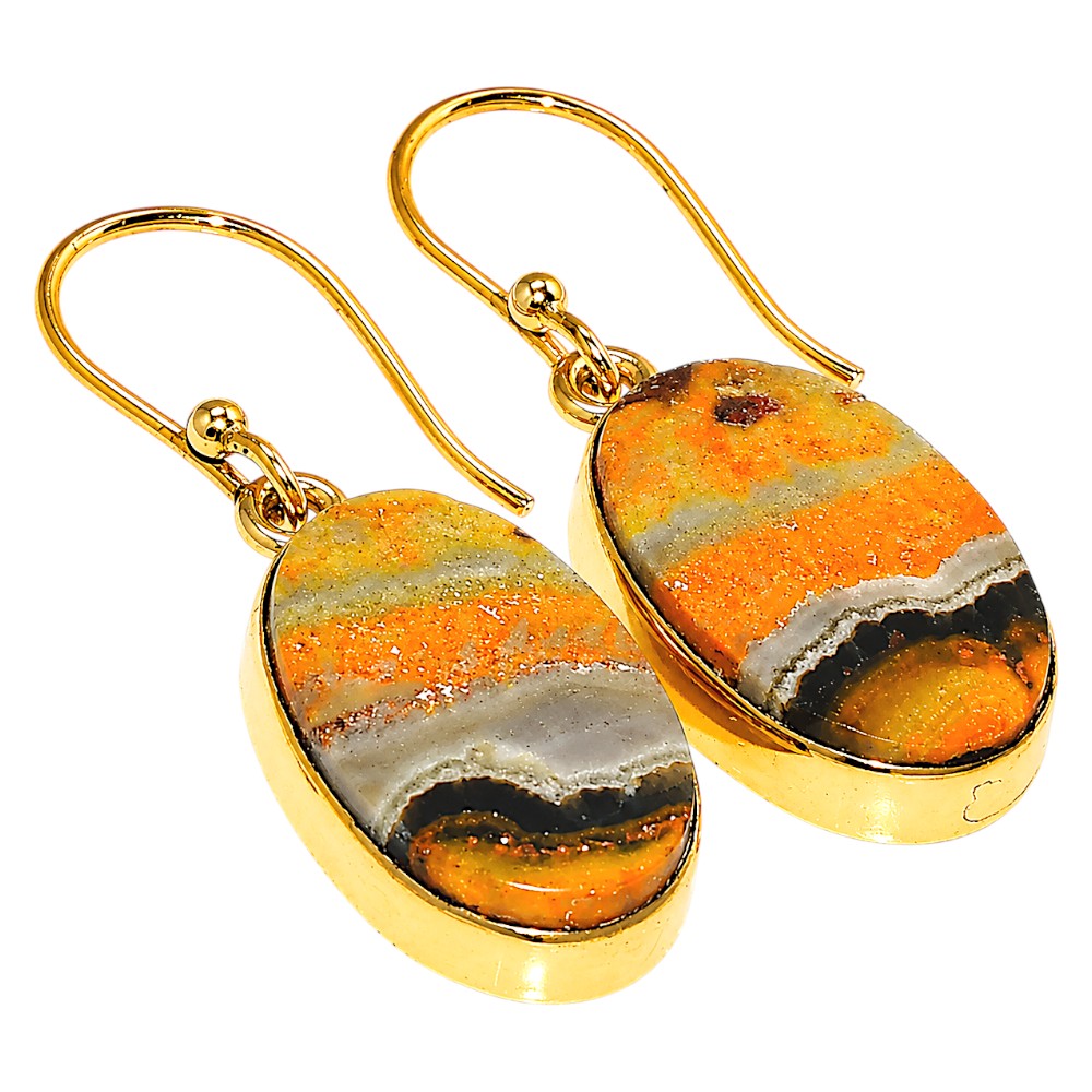 Indonesian Bumble Bee Earrings EM-1001 TE01179