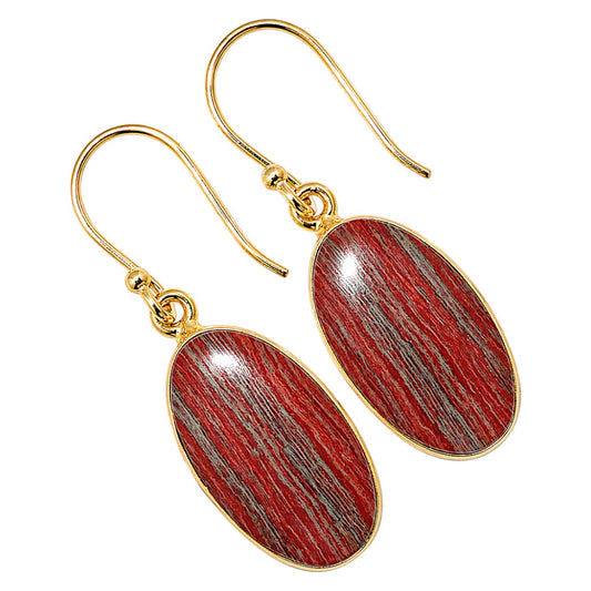 Snake Skin Jasper Earrings EM-1001 TE01187