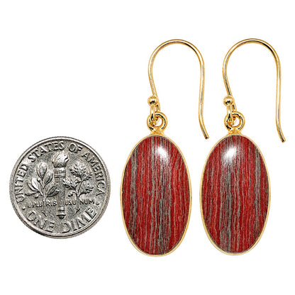 Snake Skin Jasper Earrings EM-1001 TE01187