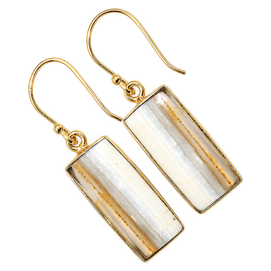 Banded Onyx Earrings EM-1001 TE01193