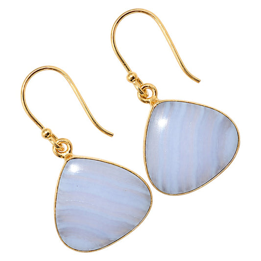 Blue Lace Agate Earrings EM-1001 TE01194