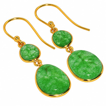 Dragon Vein Agate Earrings EM-1002 TE01238
