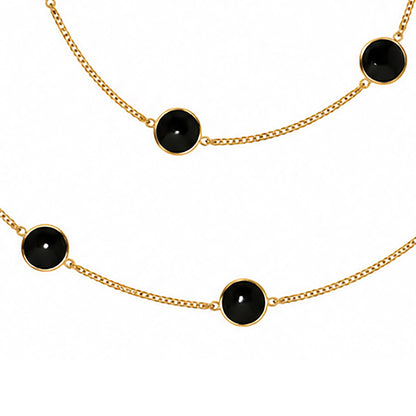 Black Onyx Necklace BM-1049 TN01001