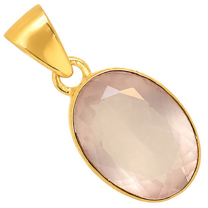 Rose Quartz Pendant PM-1001 TP01003