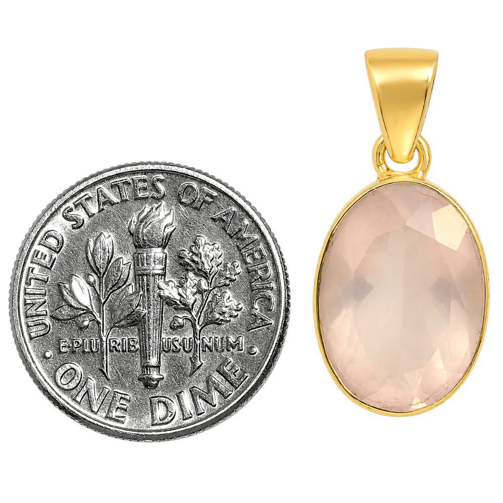 Rose Quartz Pendant PM-1001 TP01006