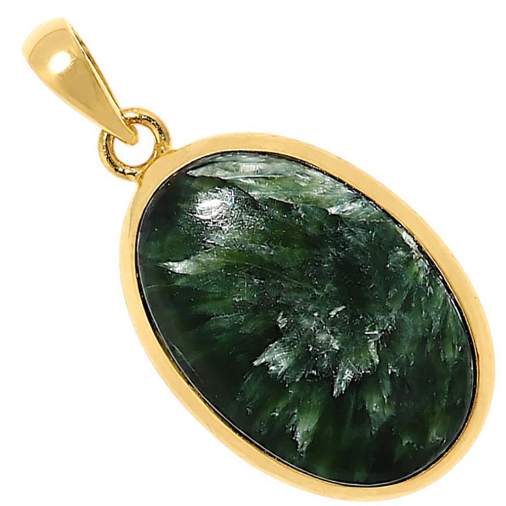 Russian Seraphinite Pendant PM-1002 TP01028